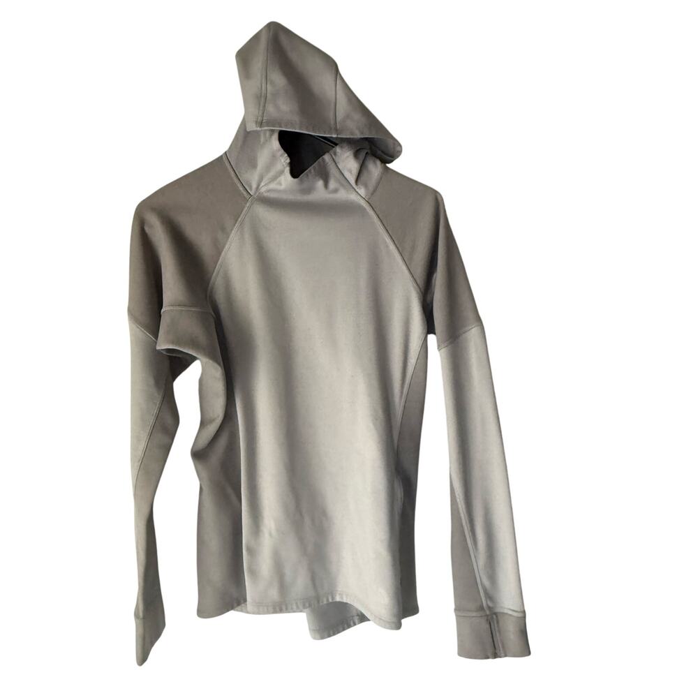 The North Face Women’s Gray FlashDry Hoodie Size M Lightweight Fleece Pullover